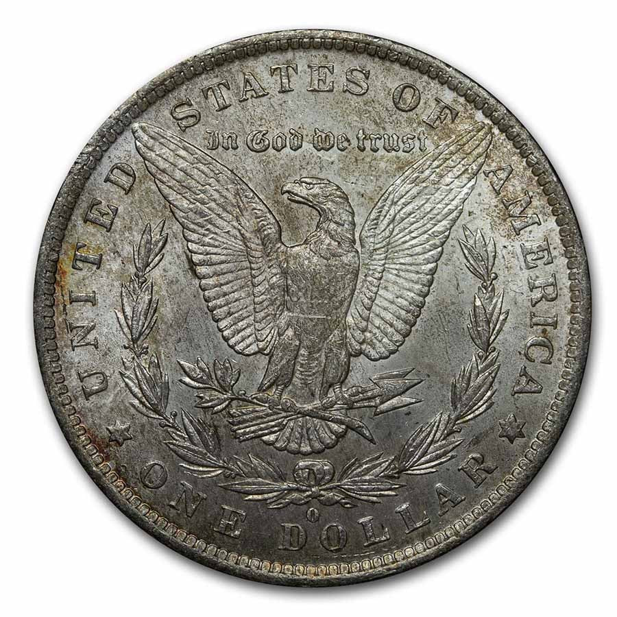 1878-1904 Morgan Dollars BU Beautifully Toned (Random Year)