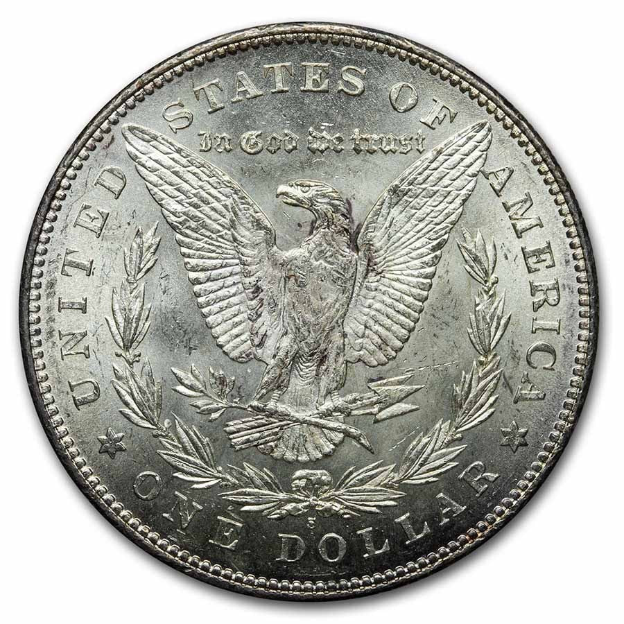 1878-1904 Morgan Dollars BU Beautifully Toned (Random Year)