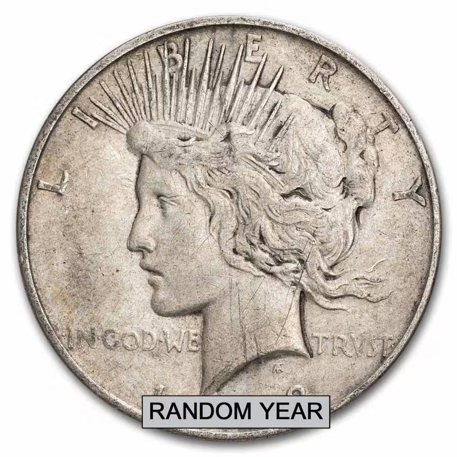 1922 - 1935 Peace Silver Dollar Cull (Random Year)