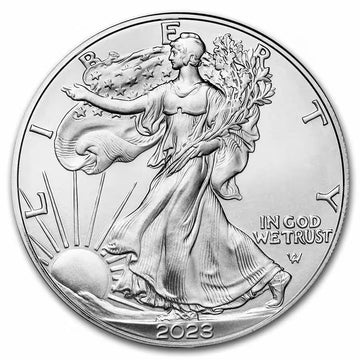 2023 1 oz American Silver Eagle $1 Coin BU