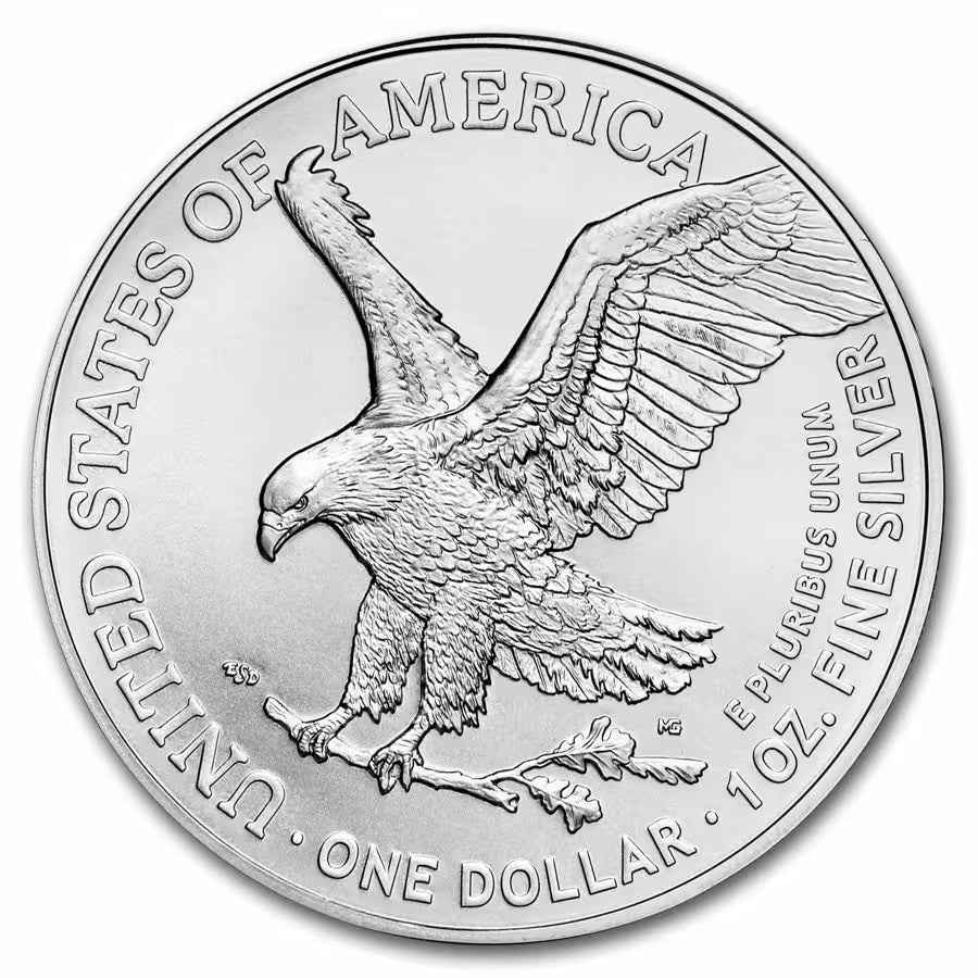2024 1 oz American Silver Eagle $1 Coin BU