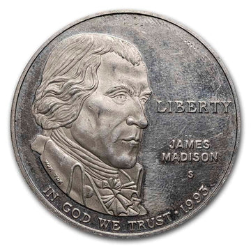 U.S. Mint $1 Silver Commem BU/Proof (ASW .7734 oz, Scruffy)